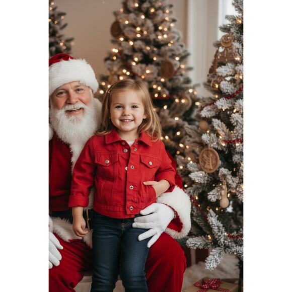 VTG "JORDACHE" SZ 2T Kids Denim Jacket Unisex - Picture 3 of 12